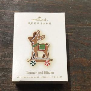 Hallmark Donner and Blitzen Ornament 2009